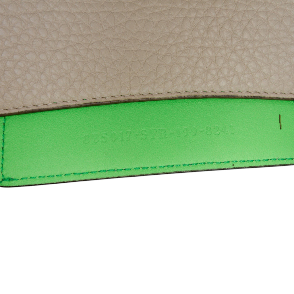 Mini Leather Baguette Satchel