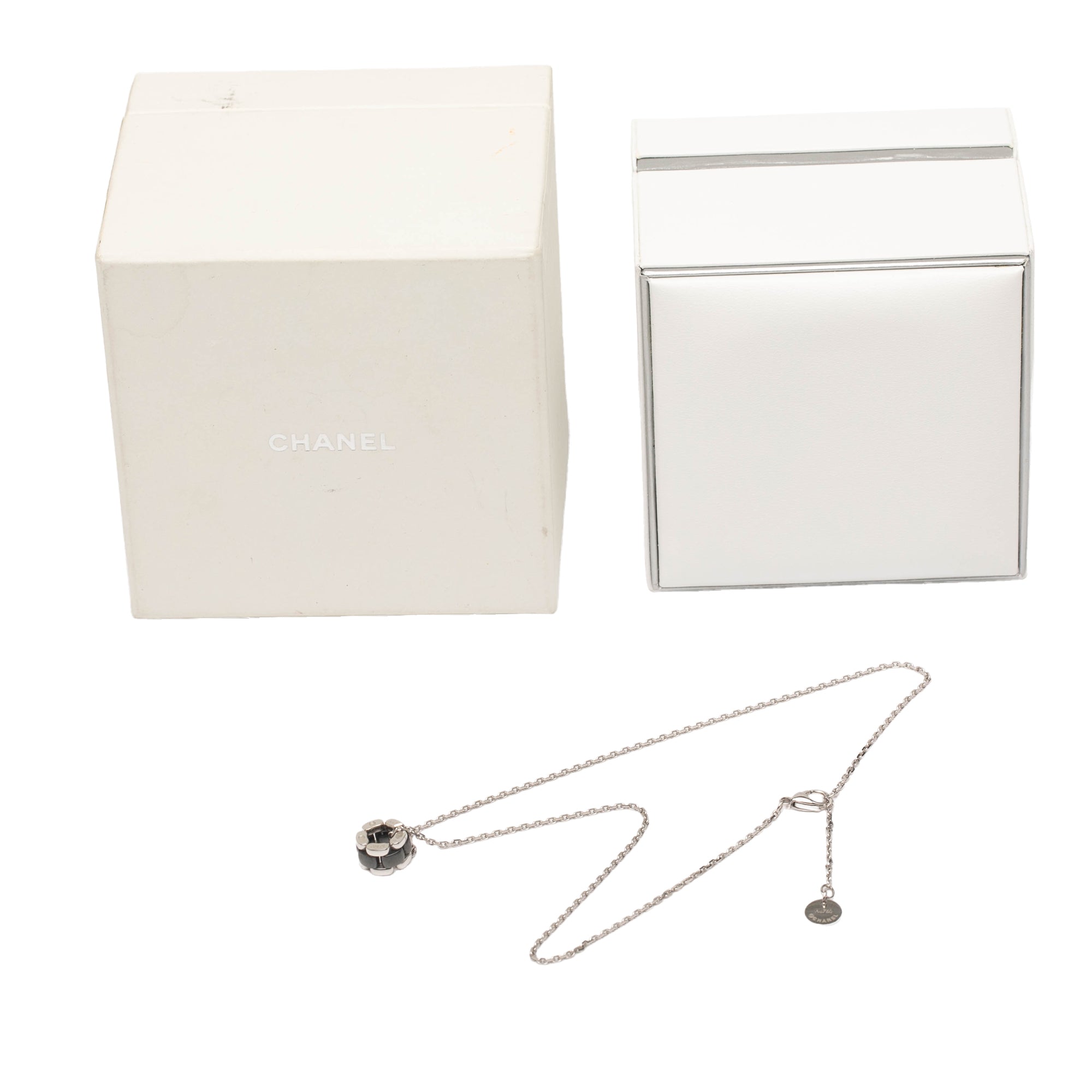 18K White Gold Ceramic Ultra Necklace