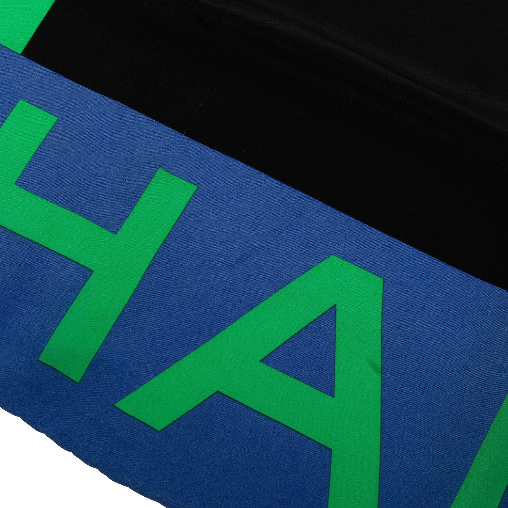 Logo Printed Silk Scarf