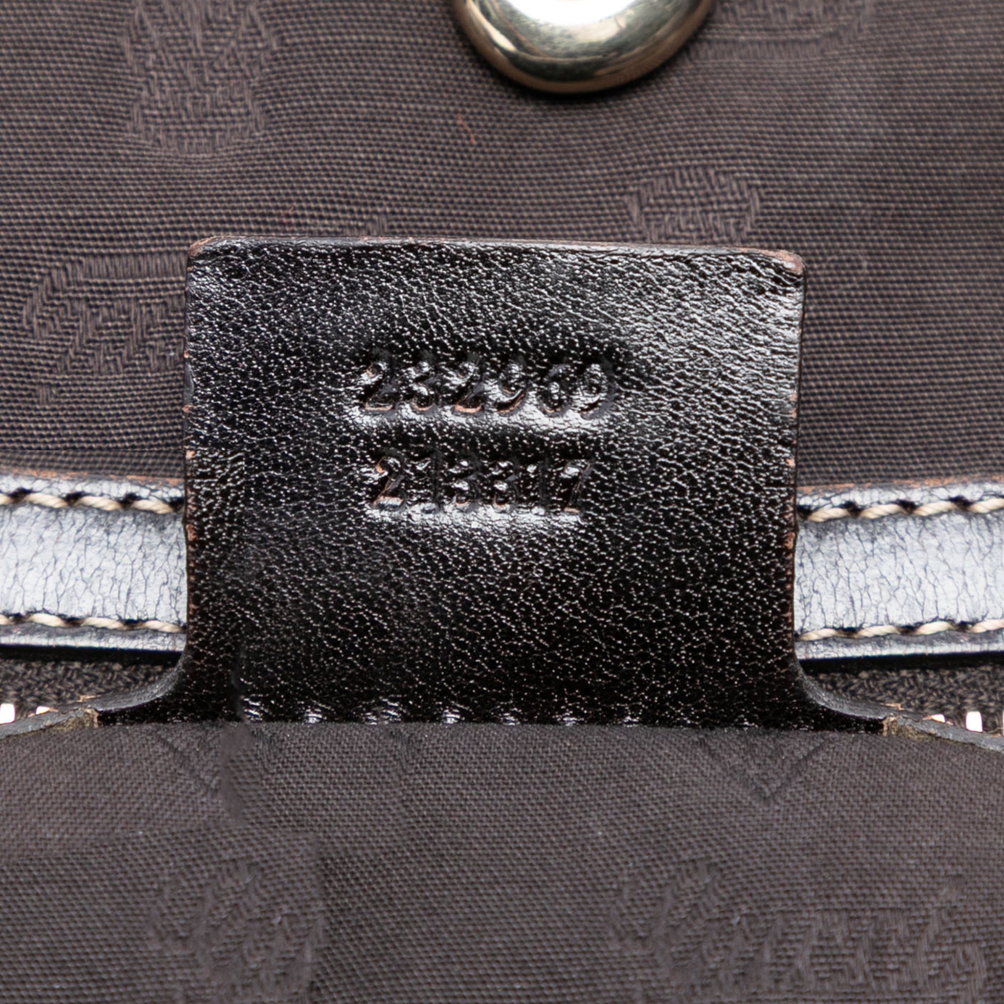 GG Canvas Web Tassel Tote