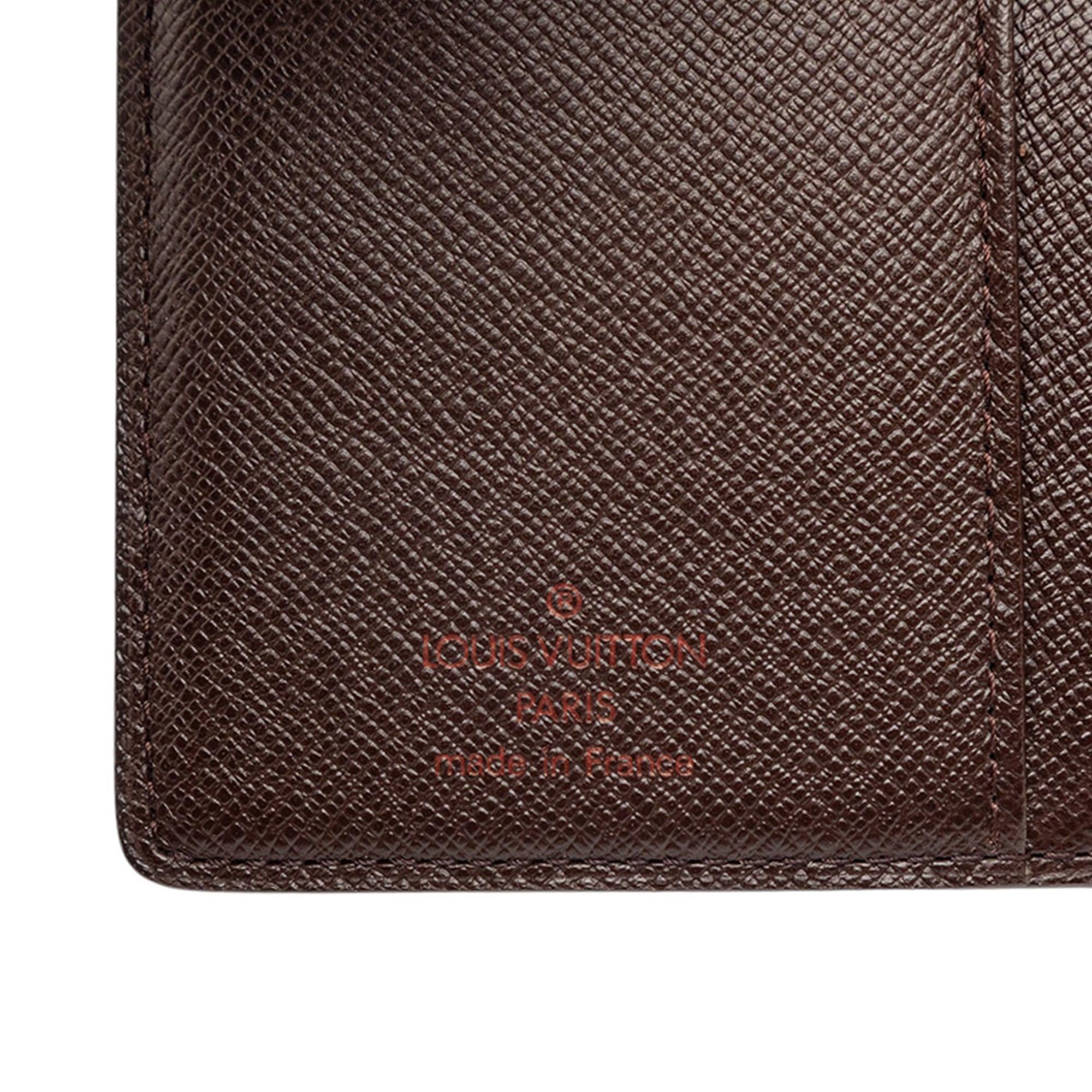 Damier Ebene French Purse Wallet