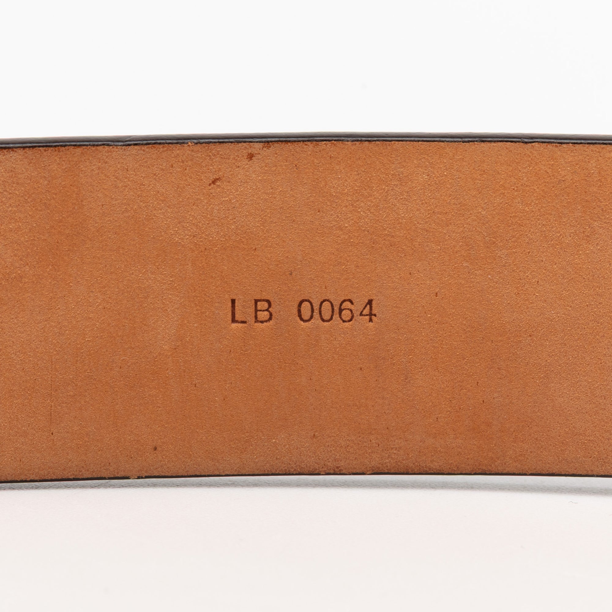 Damier Ebene Ceinture Belt