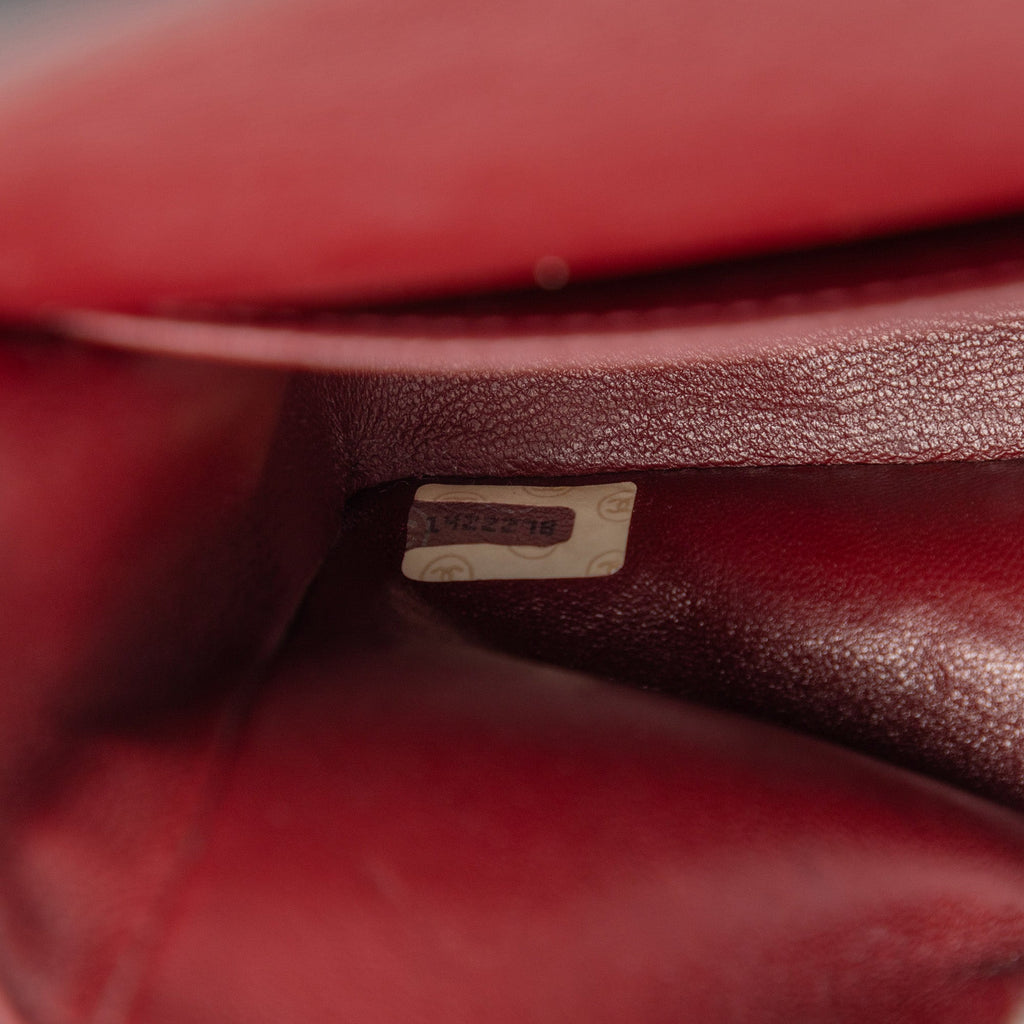 Medium Classic Lambskin Double Flap