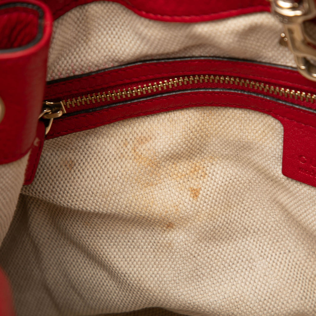 Medium Leather Soho Chain Tote