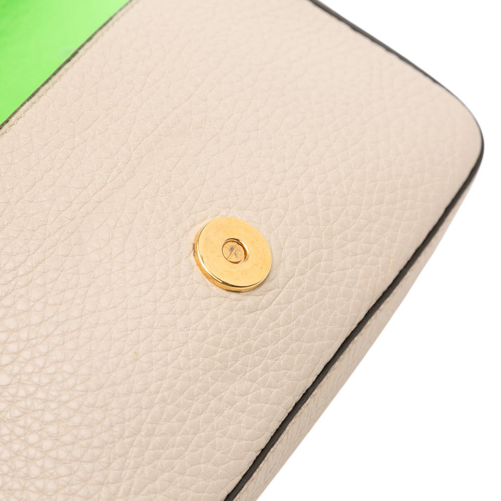 Mini Leather Baguette Satchel