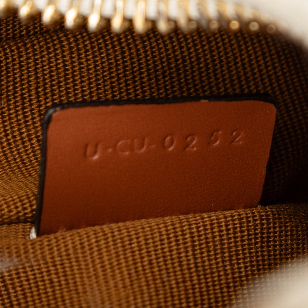 Mini Triomphe Coated Canvas Ava Shoulder Bag