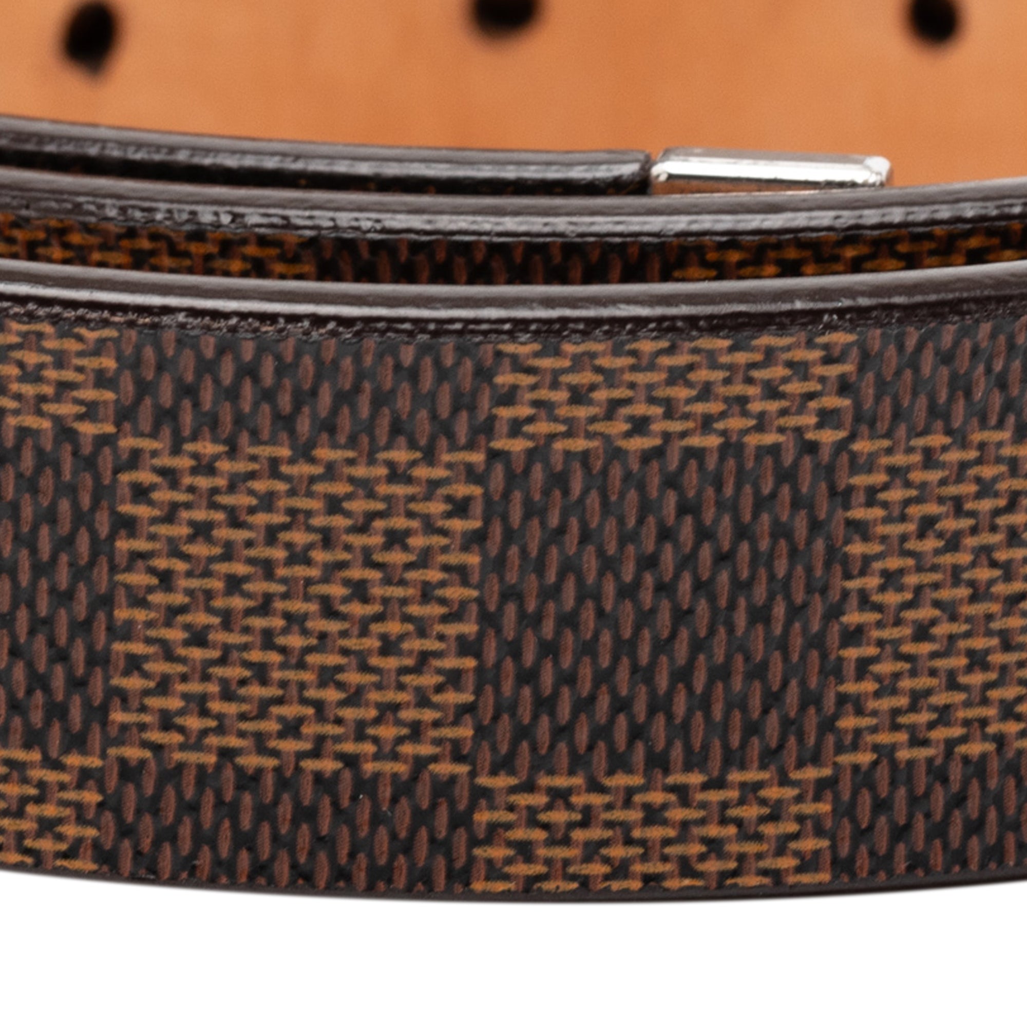 Damier Ebene Ceinture Belt