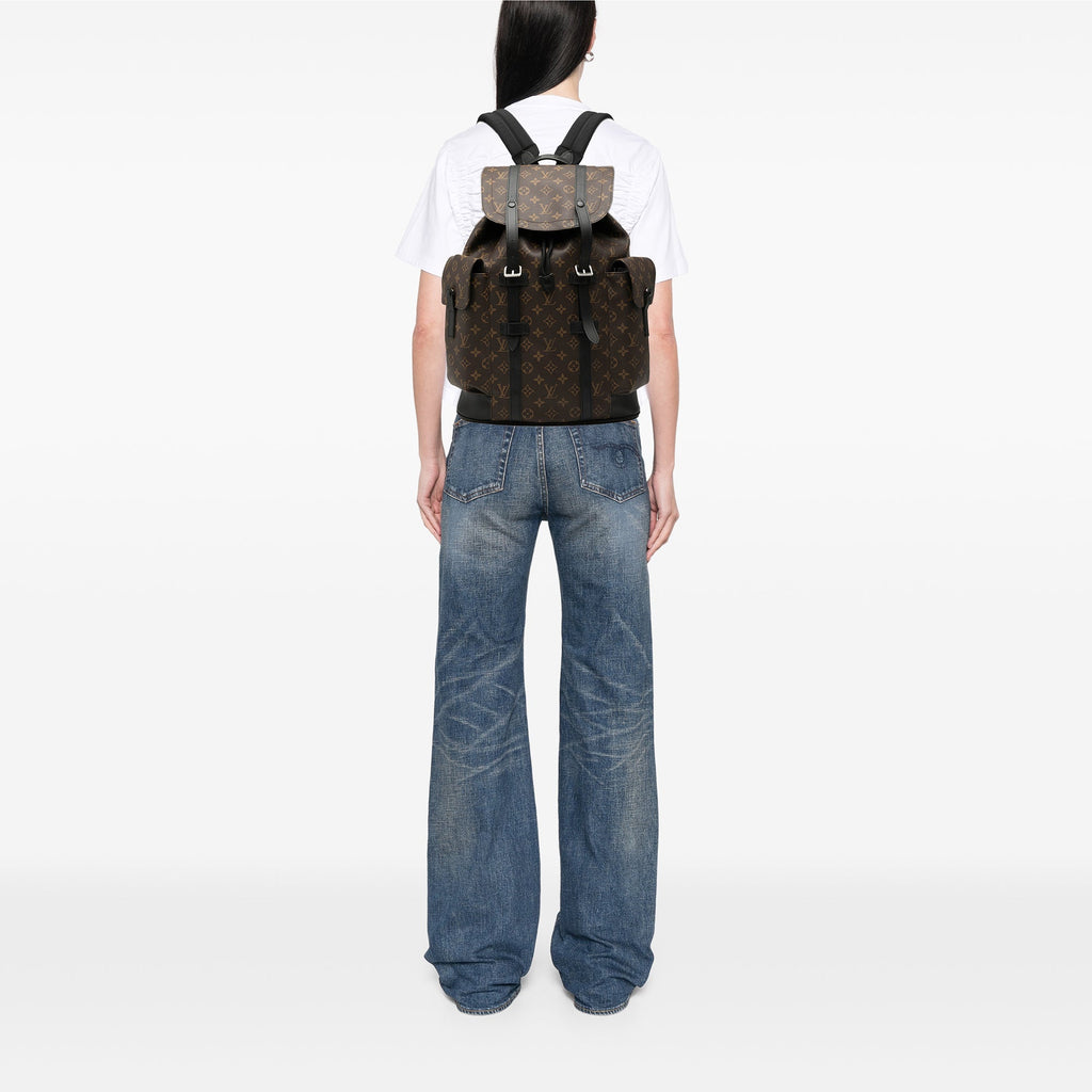 Monogram Macassar Christopher Backpack MM