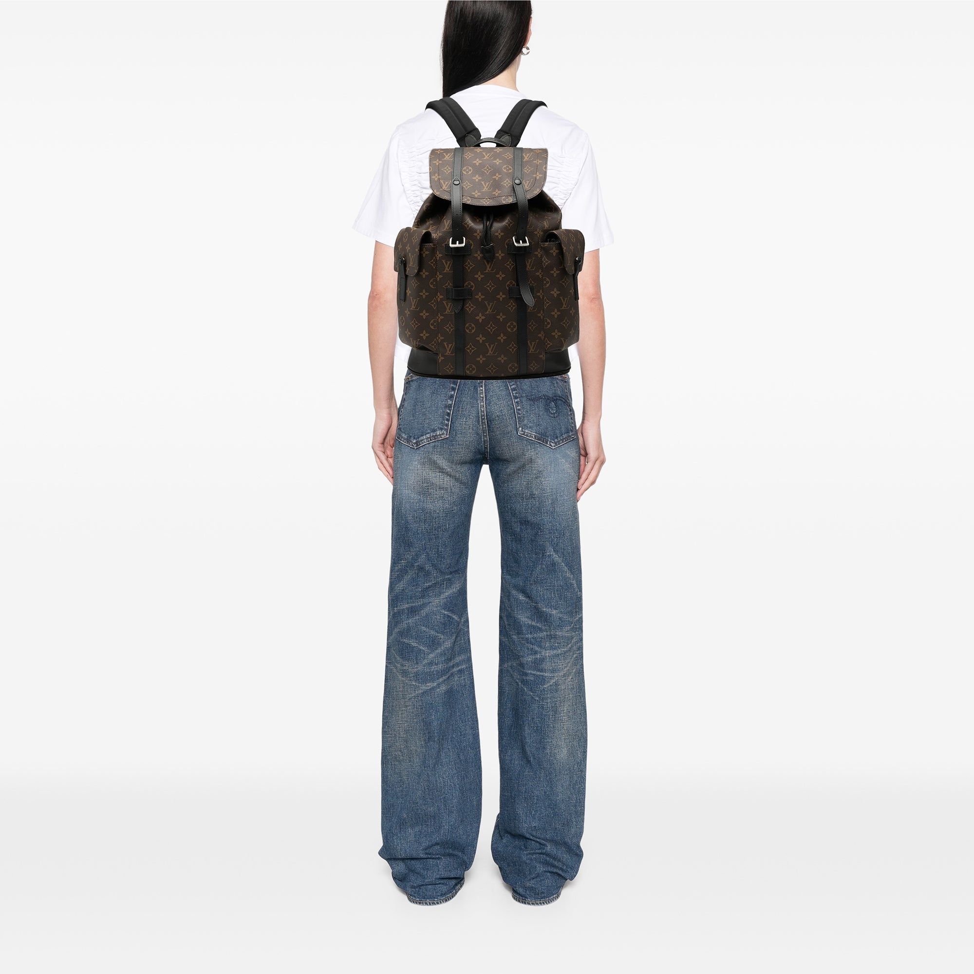 Monogram Macassar Christopher Backpack MM