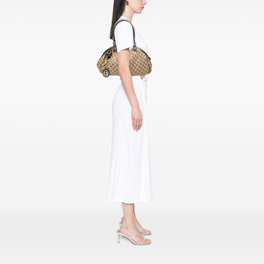 GG Canvas Sukey Satchel