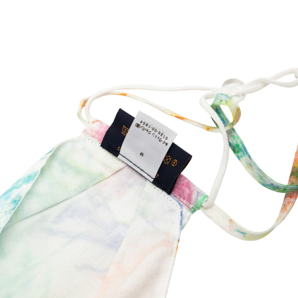 Virgil Abloh Monogram Watercolor Bandana and Mask Set