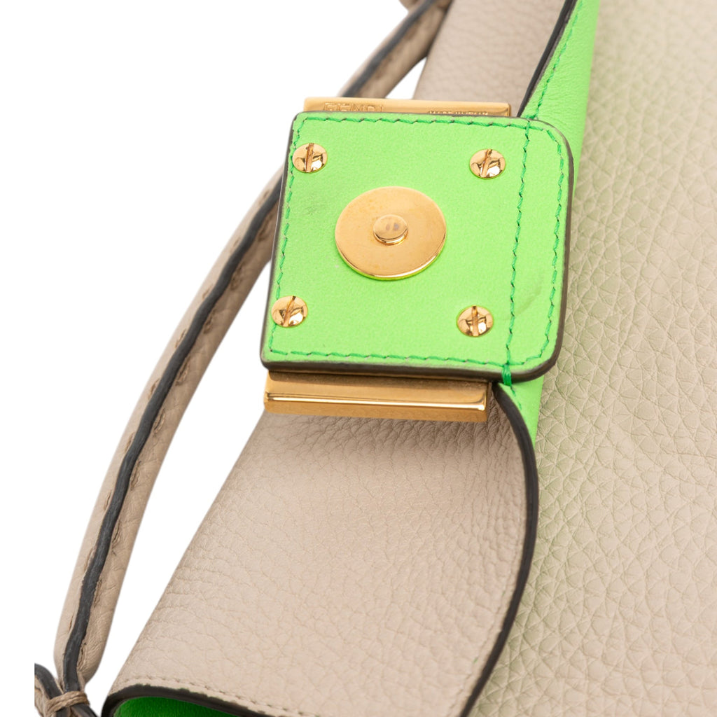 Mini Leather Baguette Satchel