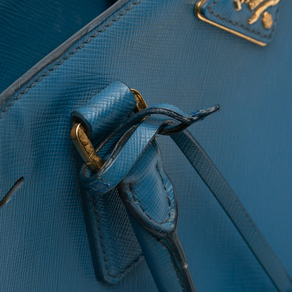 Medium Saffiano Lux Galleria Satchel